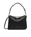 Lanvin Compagnon Small Asymmetrical Bag With A Python Finish In Black