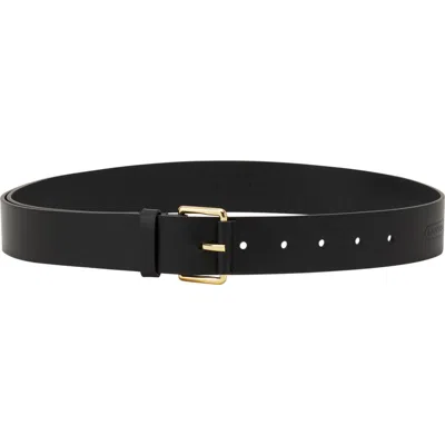 LANVIN LANVIN COMPAGNON LARGE LEATHER BELT