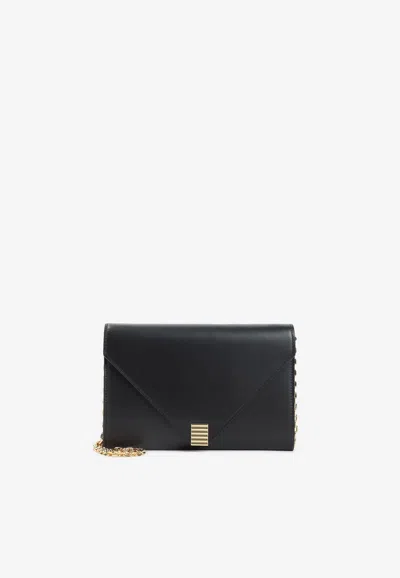 Lanvin Concerto Arpege Wallet On Chain Women In Black