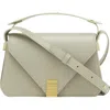 Lanvin Concerto Arpege Leather Bag In Gray