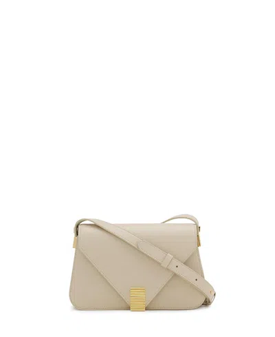 Lanvin Concerto Arpege Leather Bag In Neutral