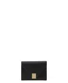 Lanvin Concerto Arpege Leather Wallet In Black