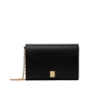 Lanvin Leather Cross Body Bag In Black