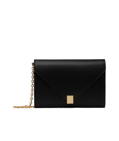 Lanvin Leather Cross Body Bag In Black