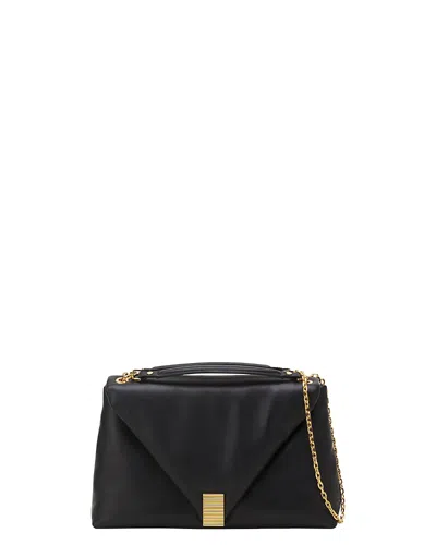 Lanvin Concerto Arpege Soft Leather Bag In Black