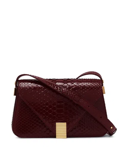 Lanvin Concerto Arpege Umhängetasche In Red