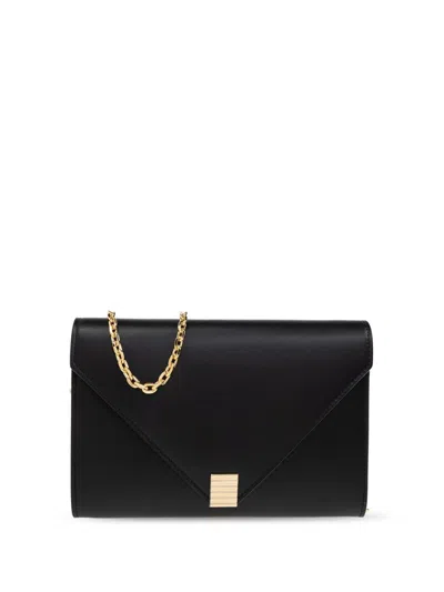 ショルダーバッグ・ポシェット Lanvin Concerto Arpege Black Leather Chain Wallet Lanvin Concerto Arpege Wallet On Chain Bags In Black | ModeSens