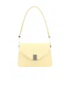 Lanvin Concerto Leather Crossbody Bag In White