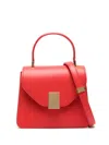 Lanvin Concerto Leather Mini Bag In Red