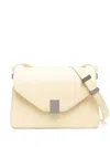 Lanvin Concerto Leather Crossbody Bag In Gelb