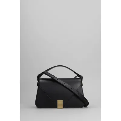 Lanvin Concerto Shoulder Bag In Black Leather