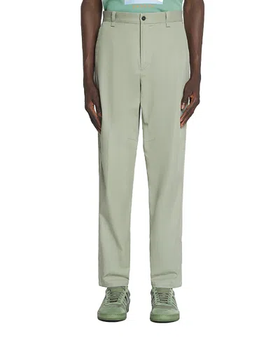 Lanvin Cotton Biker Pants In Neutral
