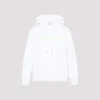 Lanvin Logo Hooded Sweatshirt In White