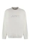 Lanvin Sweatshirt With Logo In White
