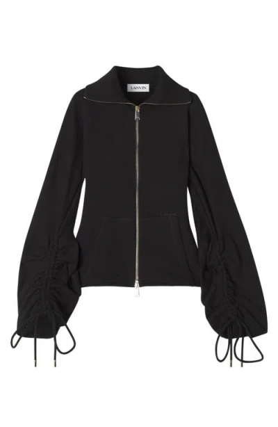LANVIN LANVIN COTTON FLEECE ADN CASHMERE JACKET