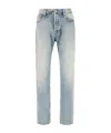 Lanvin Cotton Jeans In Gray