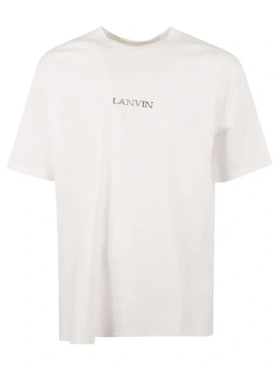Lanvin Cotton Lightweight Jersey T-shirt In White
