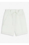 Lanvin Cotton Peplum Shorts In Off White