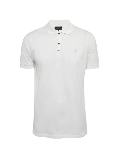 Pre-owned Lanvin Cotton Polo Shirt In White