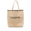 LANVIN COTTON  POLYESTER TOTE BAGS