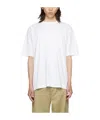 Lanvin Loop Logo Crew Neck T-shirt In White