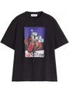 Lanvin Printed T-shirt In Black