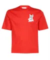 Lanvin Cotton T-shirt In Red