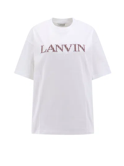 Lanvin T-shirt In Blanco