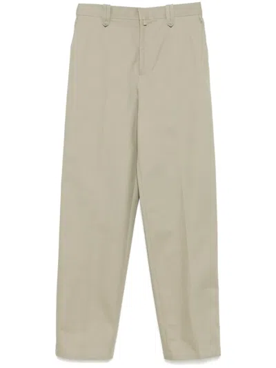 Lanvin Chino Trousers In Gray