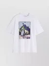 Lanvin Crew Neck Graphic Print Short Sleeves Vest