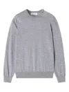 Lanvin Crew-neck Pullover In Gray
