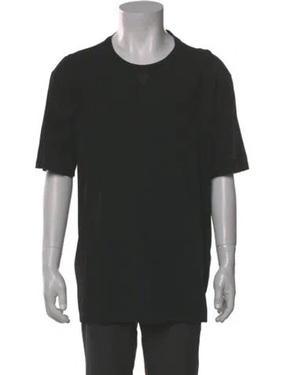 Pre-owned Lanvin Crew Neck Short Sleeve T-shirt In Gray