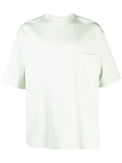 Lanvin Crew-neck Short-sleeved T-shirt In Grün