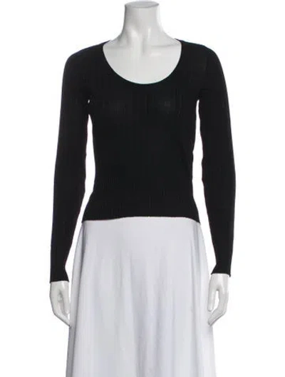 Pre-owned Lanvin Crew Neck Sweater In Blue