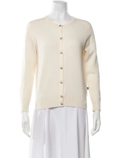 Pre-owned Lanvin Crew Neck Sweater In Neutral