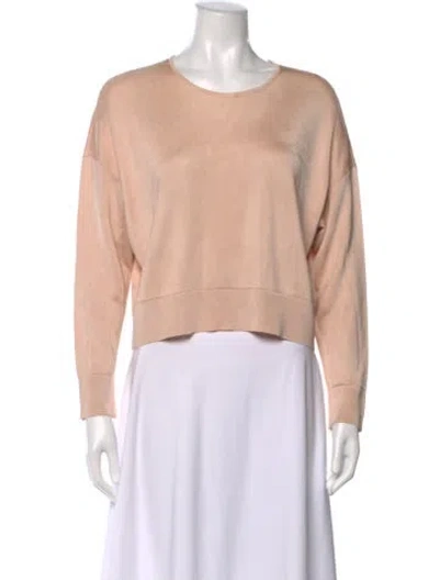 Pre-owned Lanvin Crew Neck Sweater In Pink