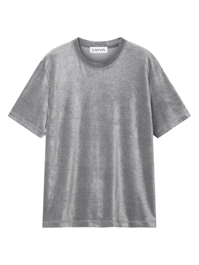 Lanvin Crew-neck T-shirt In Gray
