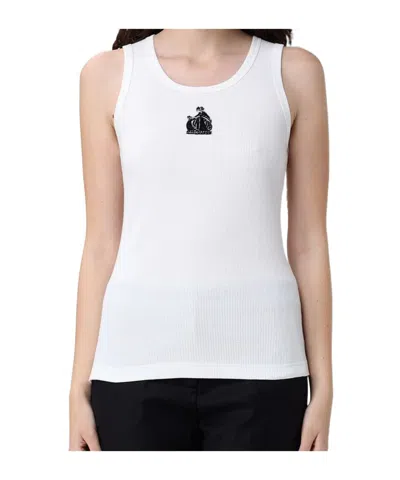 Lanvin Crew-neck Tank Top In Multi