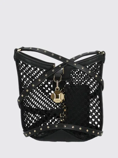 Lanvin Shoulder Bag Woman In Black