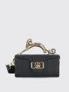 Lanvin Pencil Cat Nano Top Handle Bag In Black