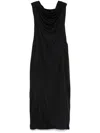Lanvin Crystal-detail Mini Dress In 10 Black