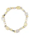 Lanvin Cube Beaded Necklace In Multi