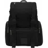 Lanvin Curb Backpack In Recycled Nylon In Black