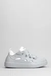 Lanvin Curb Sneakers In Pearl Grey