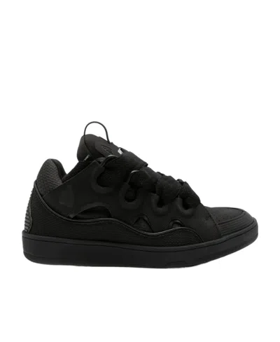 Lanvin Curb Chunky Sneakers In Black