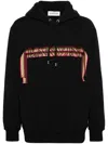 Lanvin Man Sweatshirt Black Size S Polyester In Black