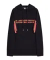 Lanvin Curblace Oversized Hoodie In Black