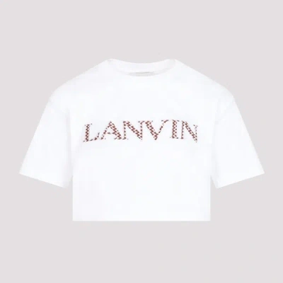 Lanvin Acne Studios Lamb Leather Jacket In Optic White