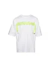 Lanvin Curb Embroidered T-shirt In White