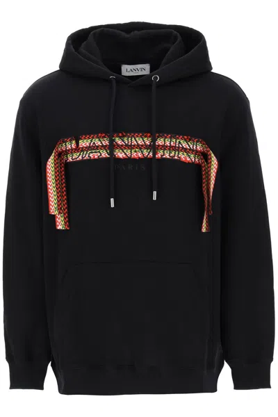 LANVIN CURB LACE OVERSIZED HOODIE